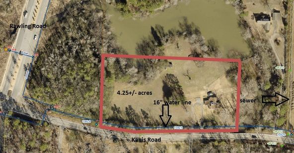 Strategic Development land in West Little Rock: 17524 Kanis Rd, Little Rock, AR 72223